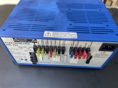 Energoblok Schaudt EBL 252, ovládací panel LT 315 a propojovací kabel